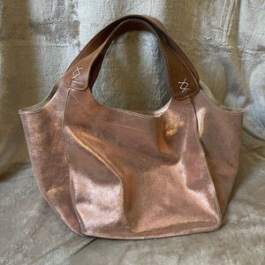 Joji & Co genuine suede and leather Santa Cruz bag, Great condition!